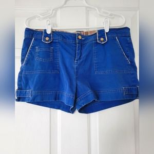 Blue cordaroy Shorts... juniors (13)